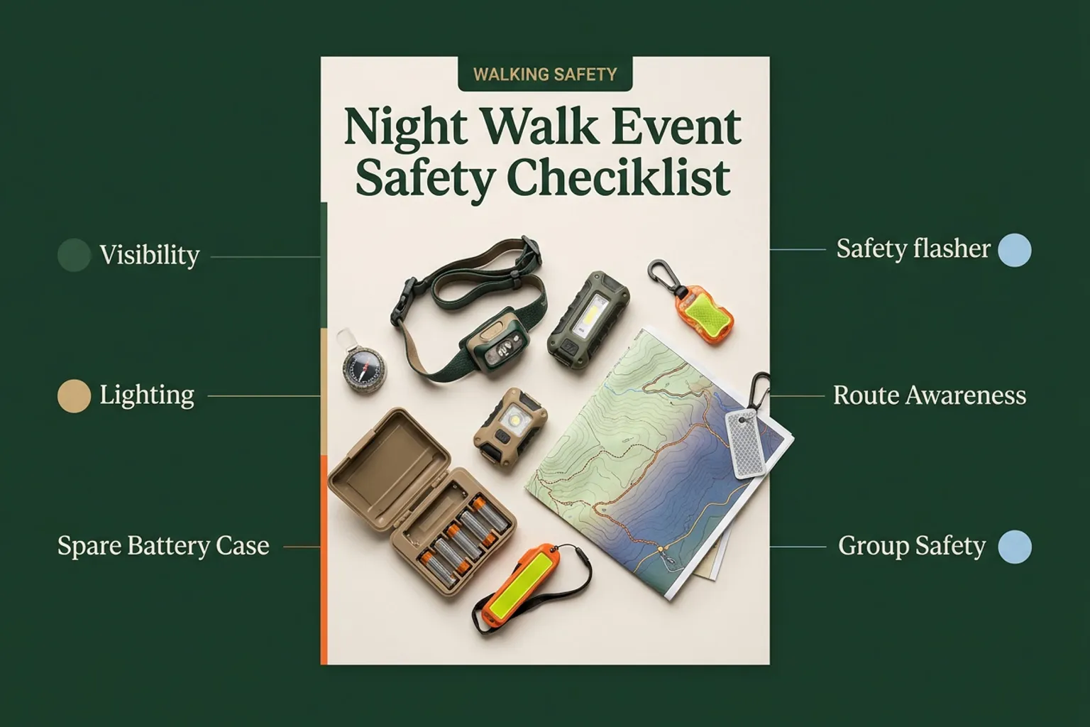 Night Walk Event Safety Checklist outdoor guide thumbnail