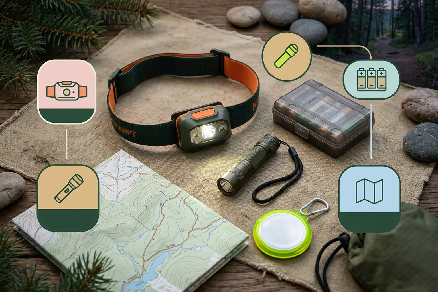 Emergency Lighting Checklist for Hikers outdoor guide thumbnail